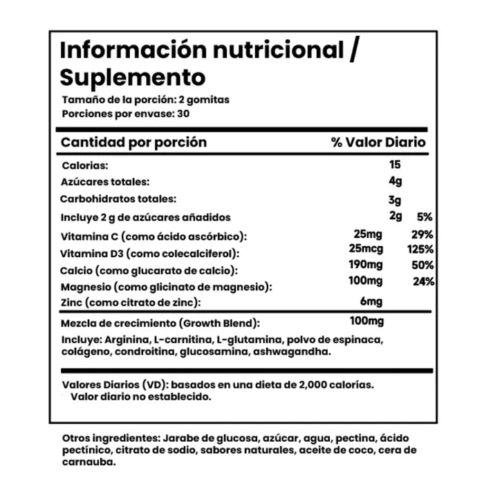 AlturaX - Crecimiento Óseo Natural
