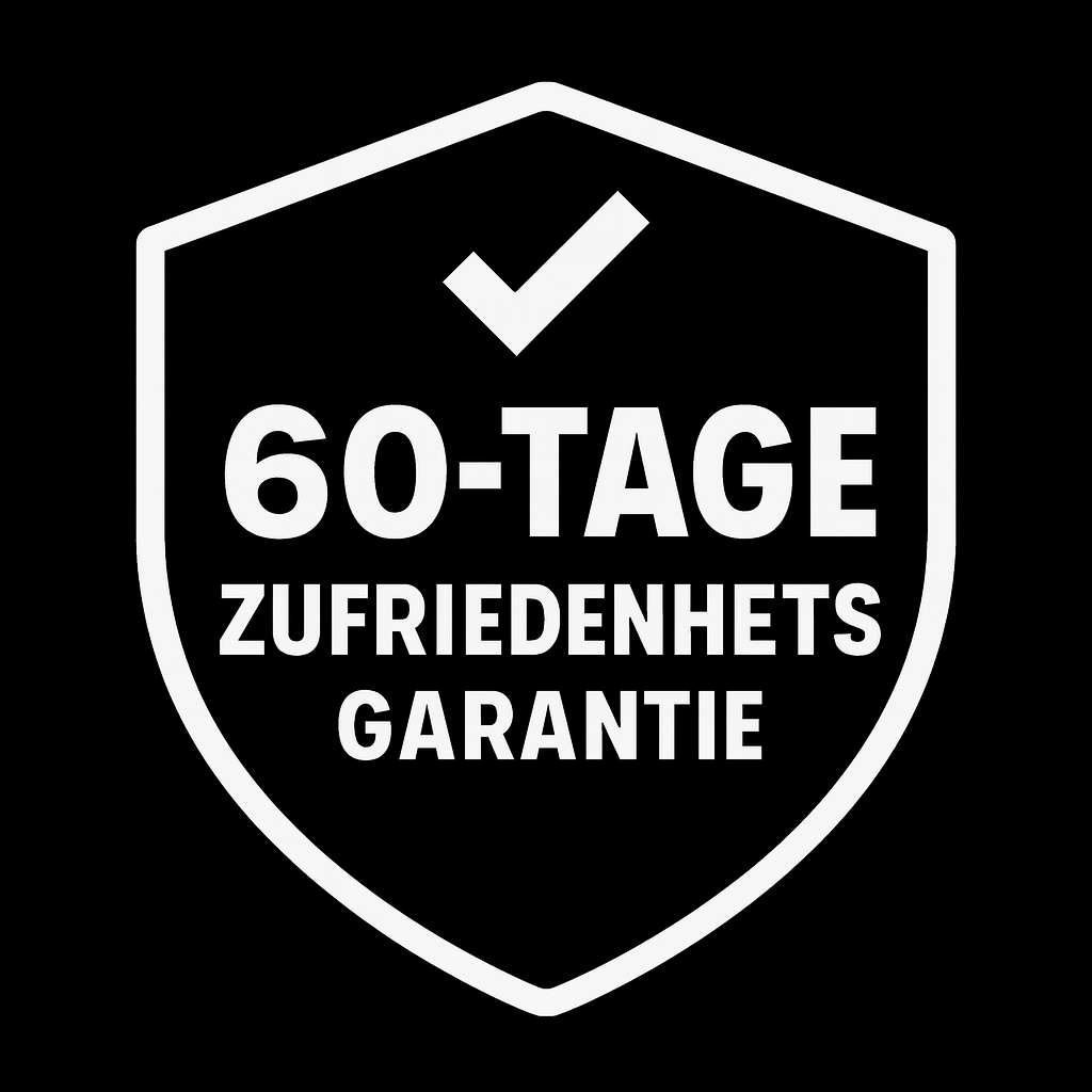 60-Tage Zufriedenheitsgarantie