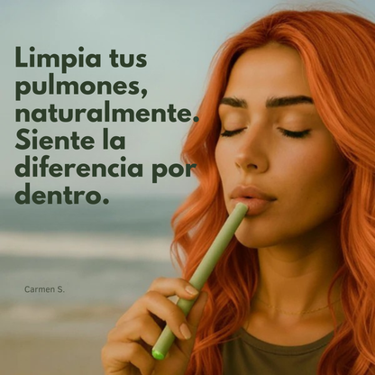 Stick Herbal Relajante: Alivia los pulmones, desintoxica y refresca el aliento