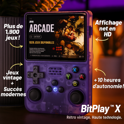 BitPlay™ X – Petite console. Jeux épiques.