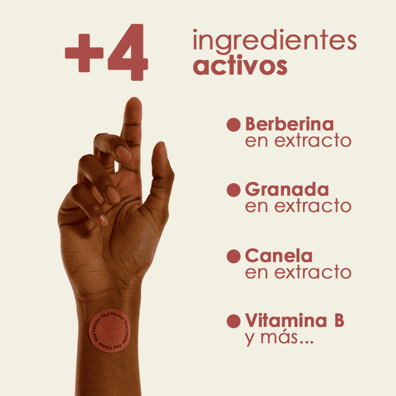 Parches de Berberina GLP-1: Pierde peso en 7 días