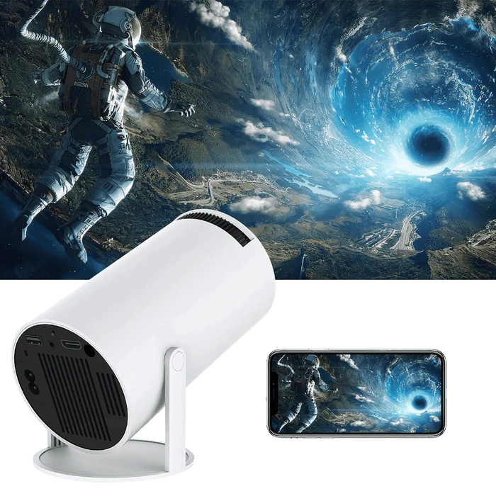MovieGo™ Portable Mini Projector | 4K Ultra HD